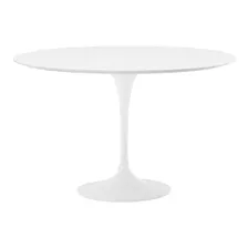 Mesa Saarinen Tulipa - Tampo Redondo Mdf - 120cm