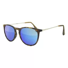 Lentes De Sol Panama Jack Po400 Para Hombre Redondo Color Carey