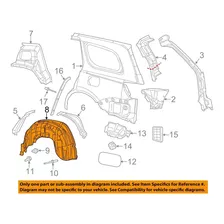 Grand Cherokee 2011 2012 2013 2014 2015 2016 Tolva Trasera