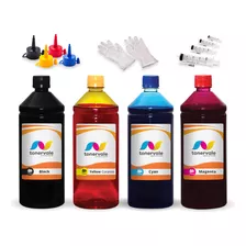 Kit 4 Litros De Tinta Para Brother Mfc-j6510dw J5910 J6710 L