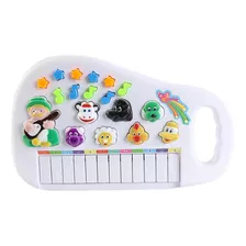 Teclado Piano Musical Educativo Infantil Criança Sons Bichos