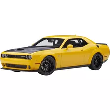 Dodge Challenger Srt 2018 Amarillo Esc: 1:18 Autoart 71737