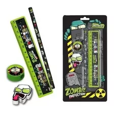 Set Escolar Zombie Infection Kreker 40007 Casa Valente