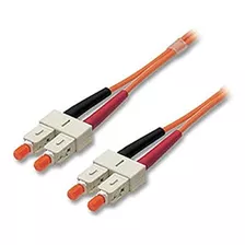 Lindy 3 Metros Sc A Sc Om1 Cable De Fibra Óptica A Dos Caras