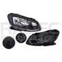 Faro Vw Gol 17-18 Filo Interior Cromado Depo Der