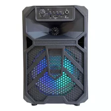 Caixa Bluetooth 800w Super Potente C/ Karaoke Mic Rgb Novo
