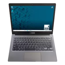 Notebook Tecnobrand N40204g Intel Celeron 4020 4gb De Memoria Ram Ddr4 128gb Disco Ssd 1366 Px X 768 Px Intel Uhd Graphics 600 Windows 10 Home Gris Carbon