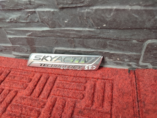 Emblema Skyactive Mazda 3 Y Cx5  Foto 3