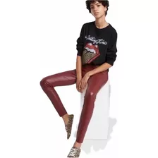 Wild Fable Liquid Leggings P/dama En Tela Tipo Piel