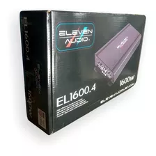 Amplificador 4 Canales Eleven Audio Usa 1600 Watts Potencia