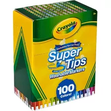 Crayola Super Tips 100 Colores / Entrega Inmediata