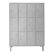 Lockers Casillero Metalico Nacional 4 Cuerpos 12 Puertas