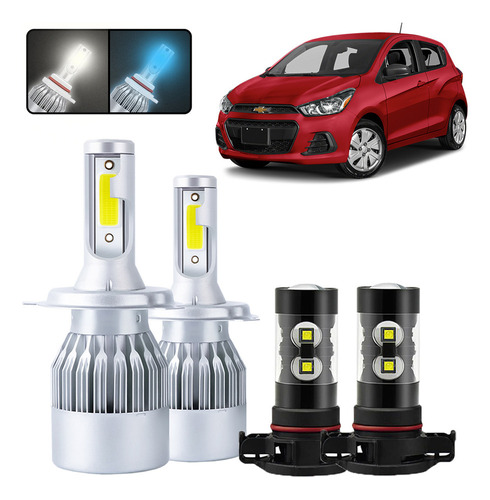 Kit De Focos Led H4 H11 Para Chevrolet Spark 2012 Chevrolet 210