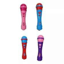Brinquedo Microfone Karaoke Para Criança Infantil Menina