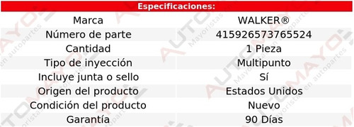 1-inyector De Combustible Mercury Milan 2.5l 4 Cil 10-11 Foto 5