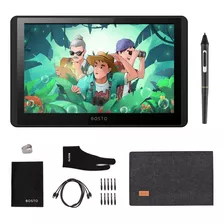 Bosto 12hd-a H-ips Lcd Graphics Drawing Tablet Monitor Taman