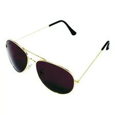 Gafas De Sol Estilo Aviador Oscuro Protección Uv400