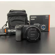 Câmera Sony A6500 3k Clicks + Lente + Cartão 128gb + Bolsa