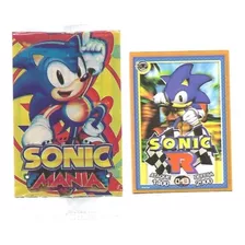 Cards Sonic 100 Cartinhas Sonic Game - Bate Bafo Kids