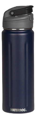 Botella Térmica Waterdog Acua 550ml Frio Calor Hermetica Color Dark Graphite