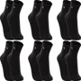 Kit 6 Pares Meias Lupo Cano Médio Esportivas Academia