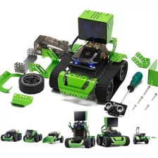 Robobloq Stem 6 En 1 Metal Qoopers Kit De Construccin Robot