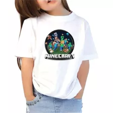 Remera Niños Minecraft