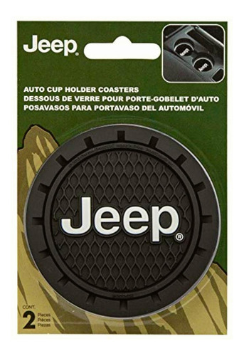 Plasticolor 000652r01 Posavasos Con Logotipo De Jeep Para Foto 3