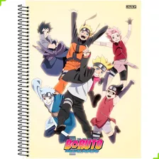 Caderno Anime Boruto Filho Naruto Universitario 1 Materia