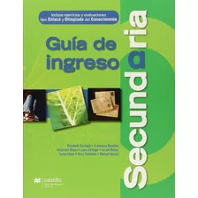 Libro Guia De Ingreso A . Incluye Eje Primaria