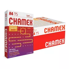 Papel Sulfite A4 Chamex Resma 500 Folhas 75g 210x297 Premium
