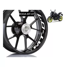 Adesivo Premium Interno Roda Moto Yamaha Mt07 Mt-07