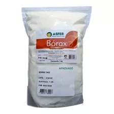 1 Kg De Boráx Borato De Sódio Fundição Gesso Asfer Aprovado