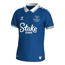 Camisa Everton Oficial 23/24 S/n° Torcedor Hummel Masculina