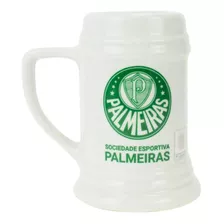 Caneca Palmeiras Verdão Oficial Porcelana Branca - 500ml 