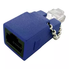 Shaxon Adaptador De Ethernet Cat5e Crossover Rj48c Jack De A