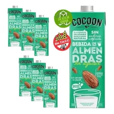 Leche De Almendras Cocoon Vegana Sin Tacc Ni Azucares 1l X 6