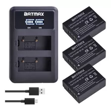 Batmax 3 Ba.teria Carreg Np-w126 Np-w126s Fujifilm - Nfe