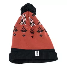 Gorro Beanie Kaya Unite Pompon Snow Bordo