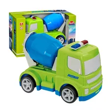Carrinho De Brinquedo Para Meninos Road Company Betoneira