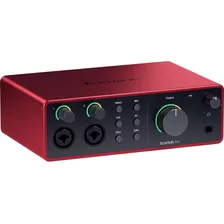 Focusrite Scarlett 4i4 Interfaz De Audio Usb-c 4ª Gen