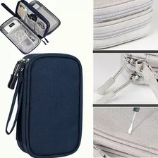 Estuche Cargador Usb Organizador Bolsa De Cables Impermeable