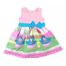 Vestido Galinha Pintadinha Festa Infantil