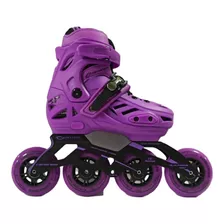 Patines Canariam Black Magic Pro Plus Morado 31-34