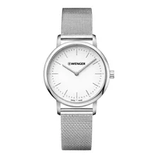 Reloj Urban Classic Mujer Dial Blanco 35 Mm Wenger