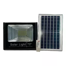 Reflector Led Con Panel Solar 300w Ip67 Resistente Al Agua