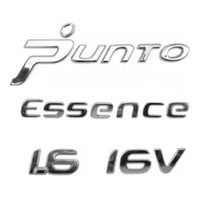 Kit Emblemas Fiat Punto Essence 1.6 16v 