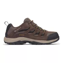 Zapatilla Columbia Outdoor Hombre Crestwood Marron-negro Ras