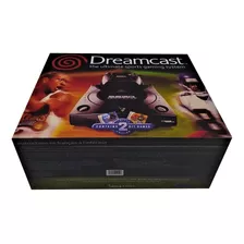 Caixa De Mdf Dreamcast Americano Sports Com Divisória E Alça