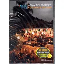 Dvd Arnaldo Antunes Ao Vivo Lá Em Casa Original Lacrado Raro